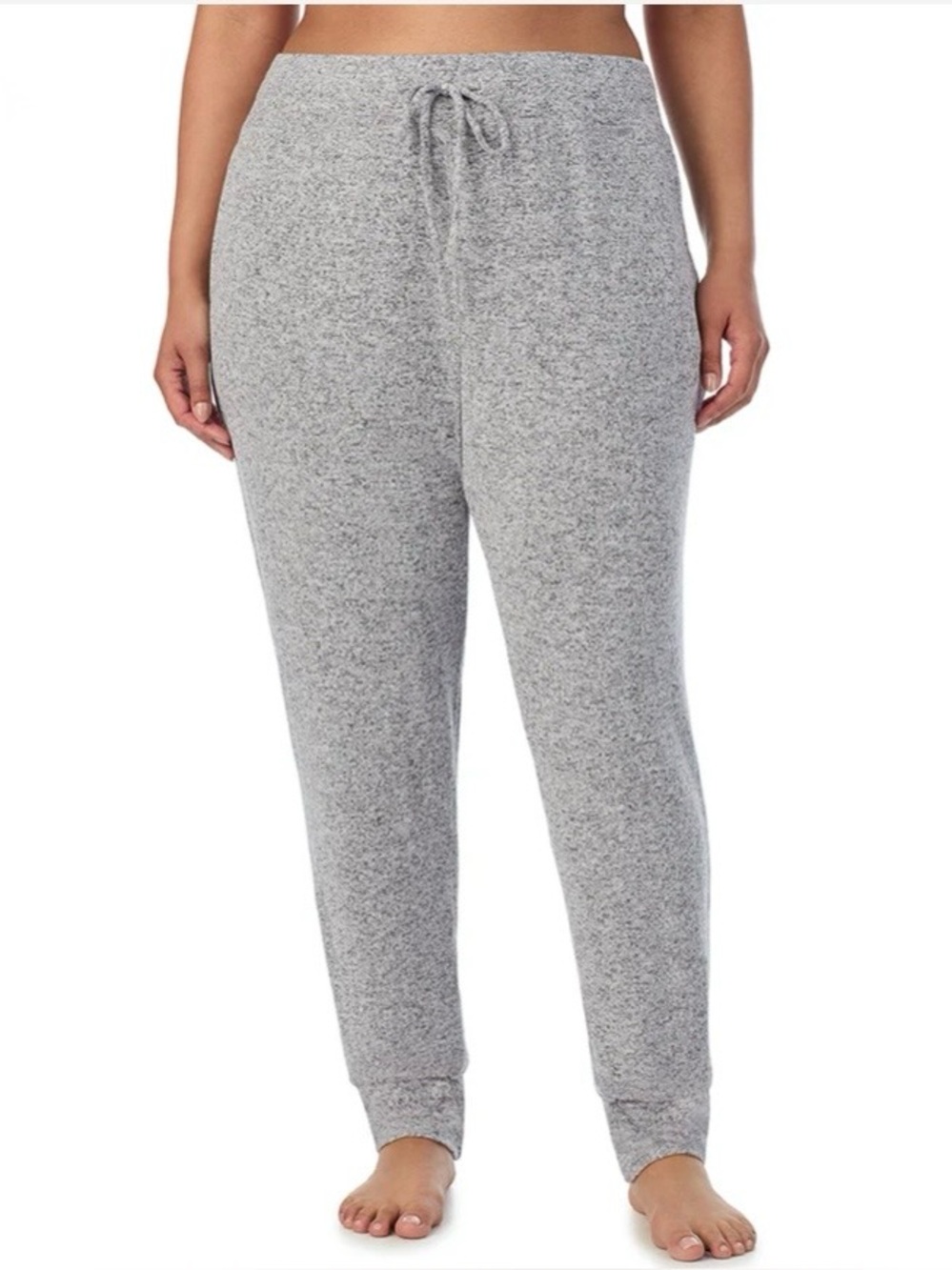 Cuddl Duds Marled Gray SoftKnit
Jogger Women's Size L